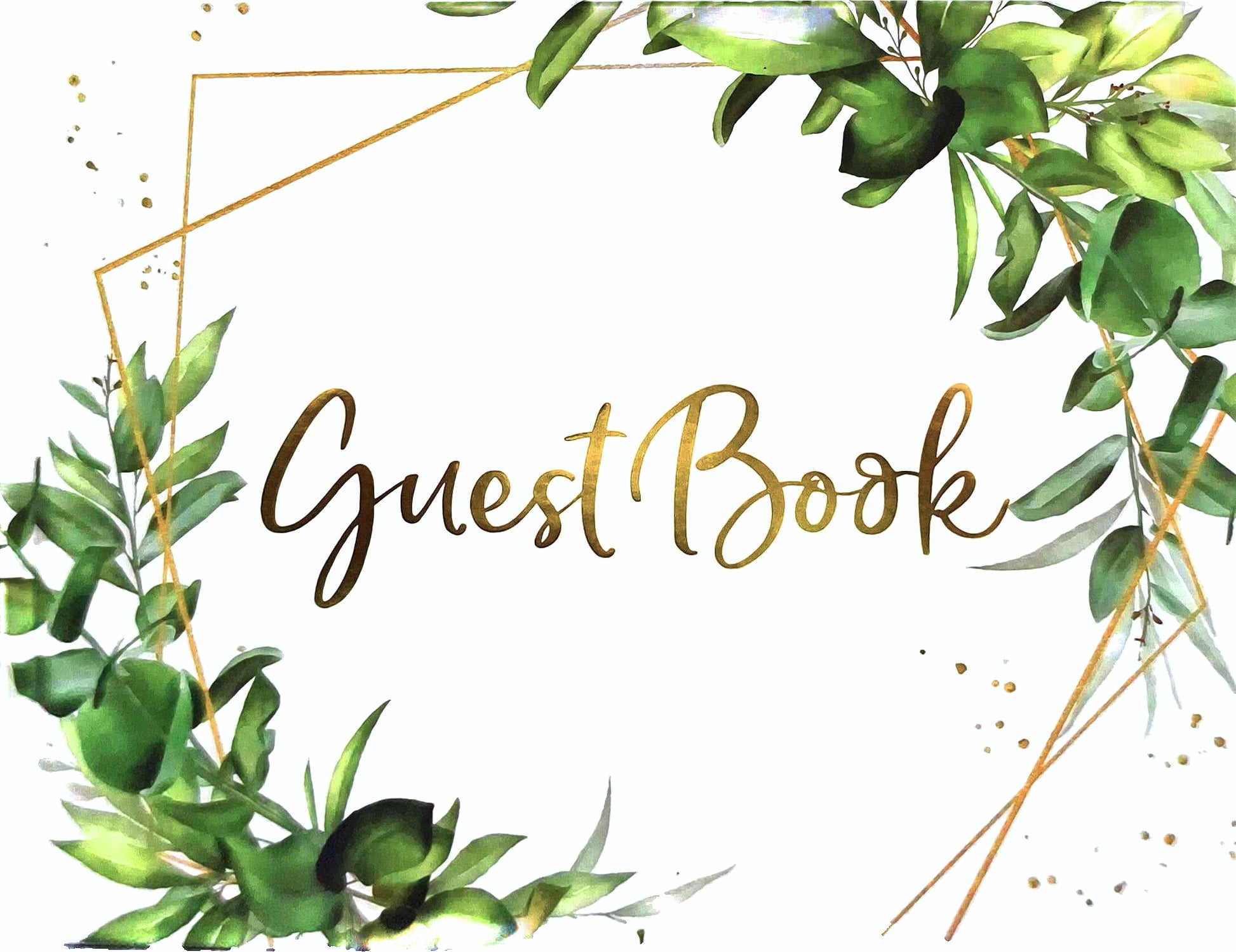 guest book with gift-ready packaging for weddings and anniversaries