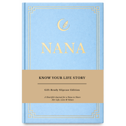 Nana's Life Story Journal Hardcover with Slipcase