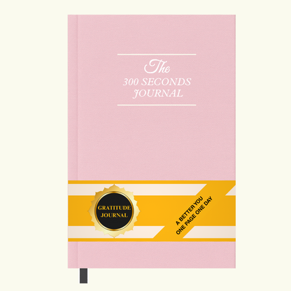 The 300 Seconds Journal - Gratitude Journal ( Five Minute A Day)