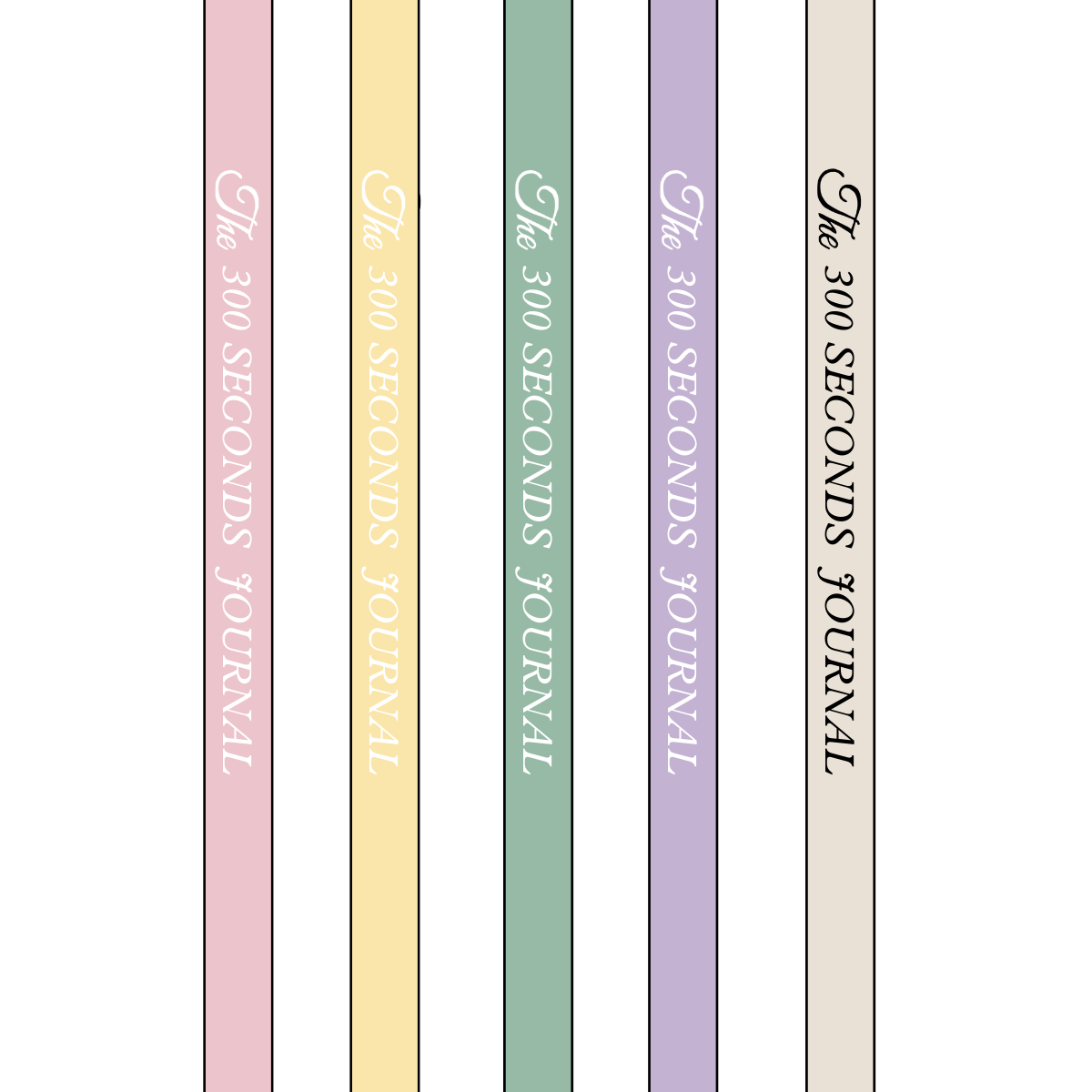 elegant journal for practicing mindfulness and gratitude in 5 minutes