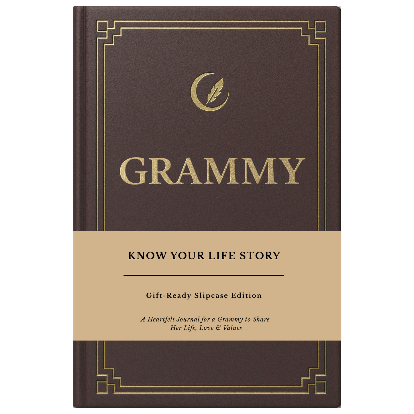 Grammy's Life Story Journal Hardcover with Slipcase