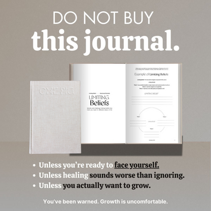 One Big Step journal for planning and reflection during daily routine