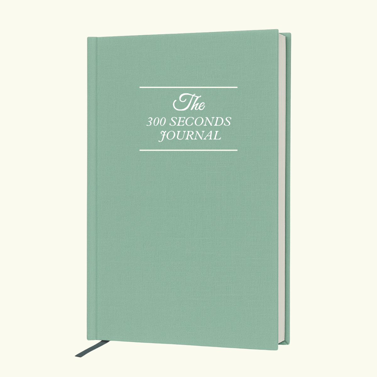 premium linen 300 seconds gratitude journal with deboss logo