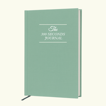 premium linen 300 seconds gratitude journal with deboss logo