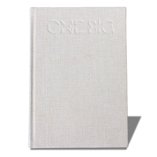 elegant One Big Step journal for self-discovery and planning