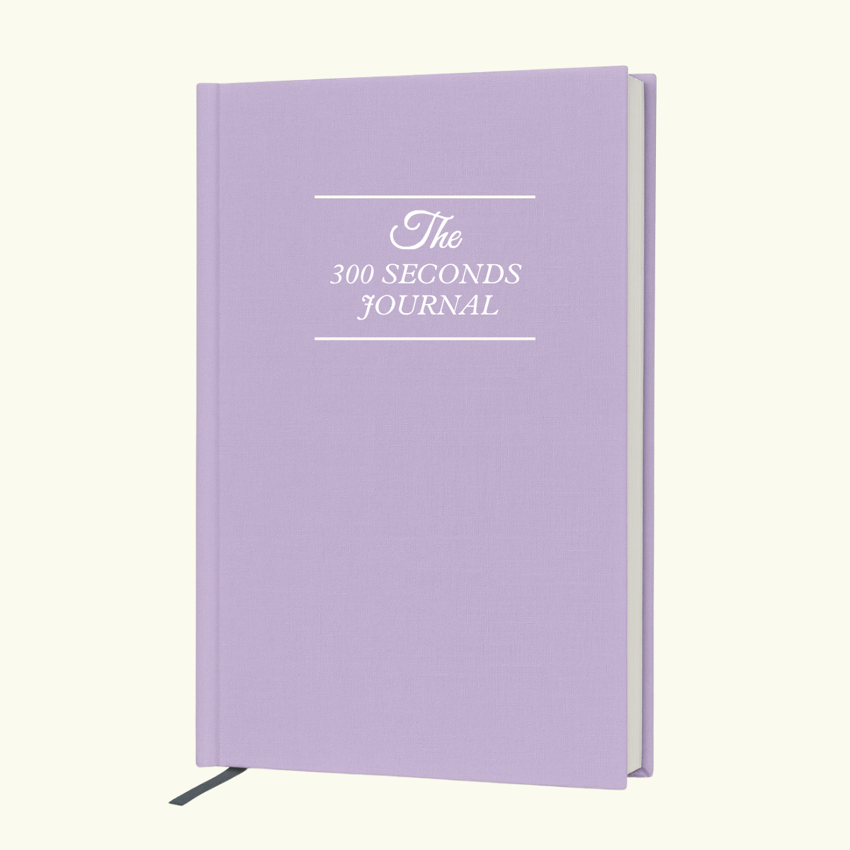 elegant linen gratitude journal gift for self-care lovers