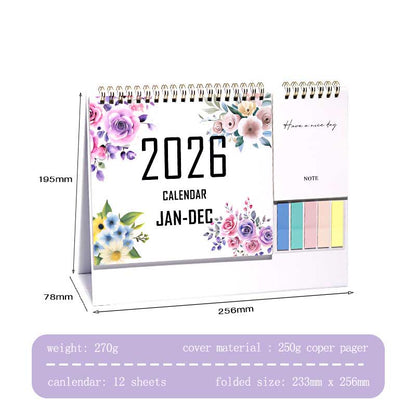 2026 Desk Calendar
