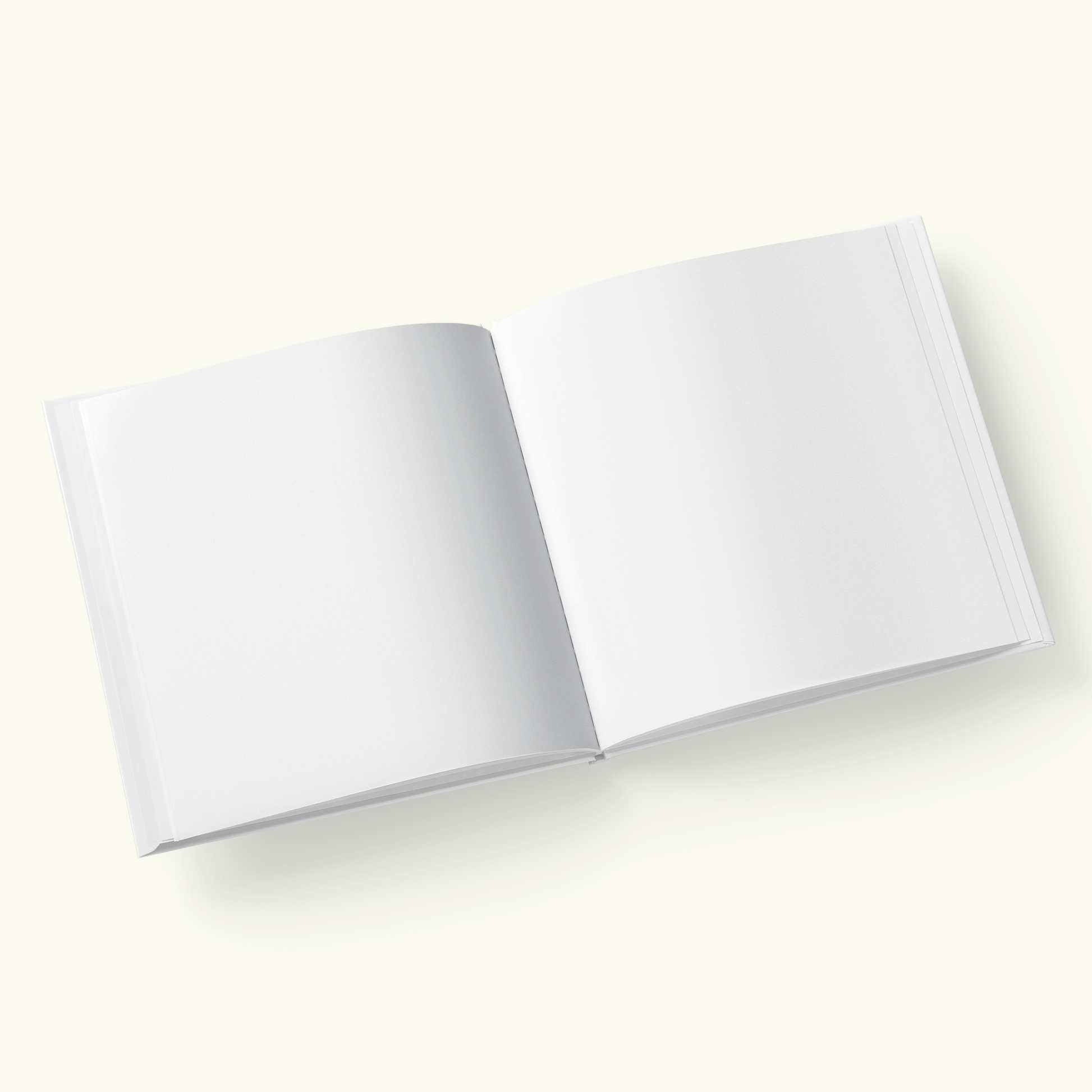 guest book with blank pages for writing personal messages at weddings