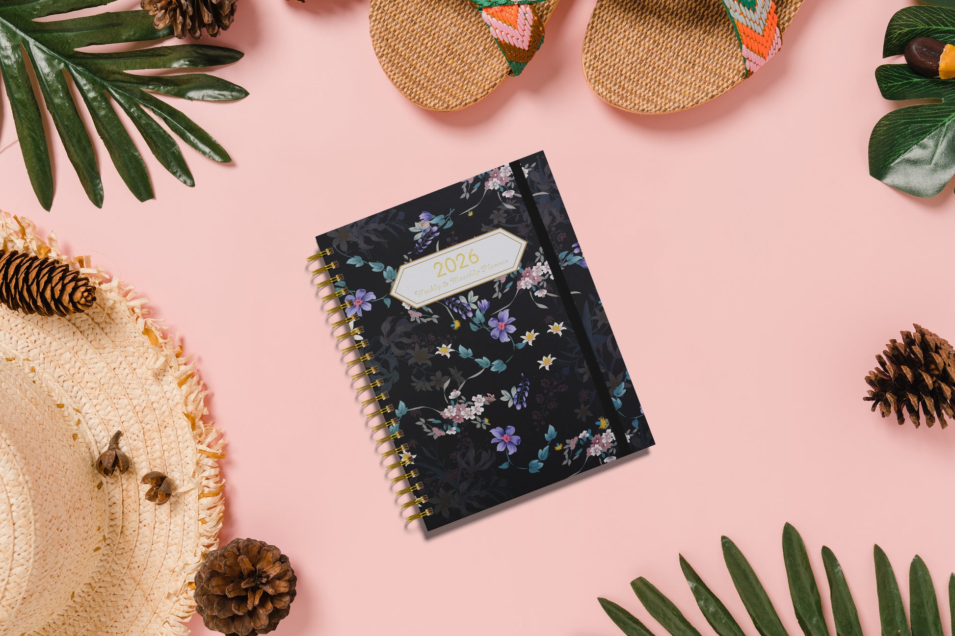 premium paper hardcover 2026 planner gift for professionals and students