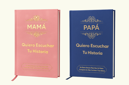 family memory keepsake book for mom and dad