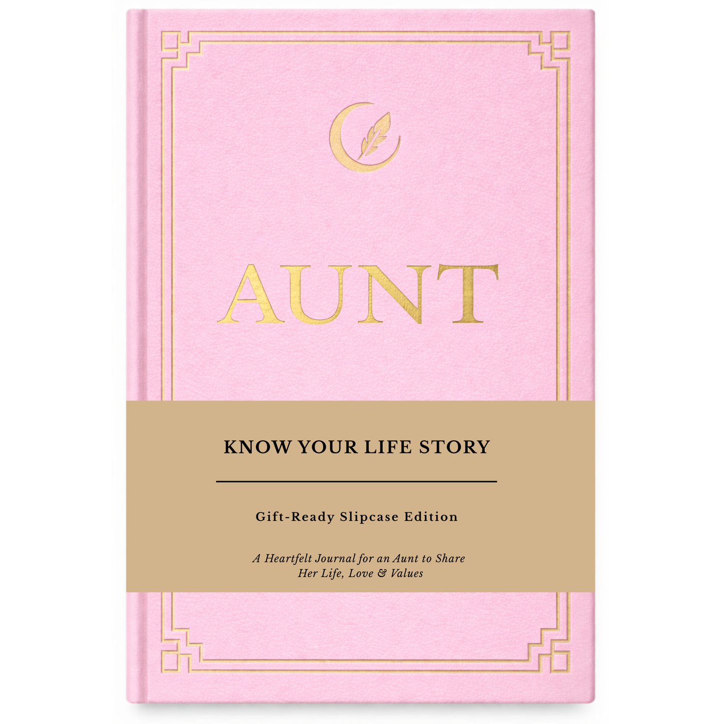 Aunt's Life Story Journal Hardcover with Slipcase