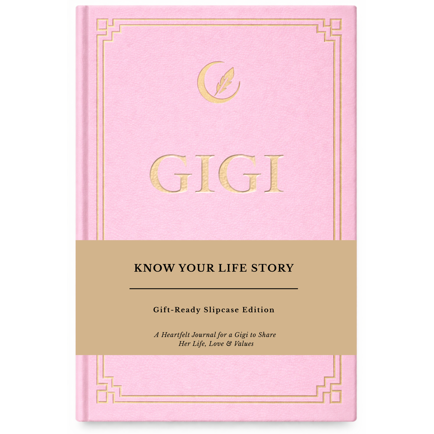 Gigi's Life Story Journal Hardcover with Slipcase