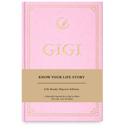 Gigi's Life Story Journal Hardcover with Slipcase