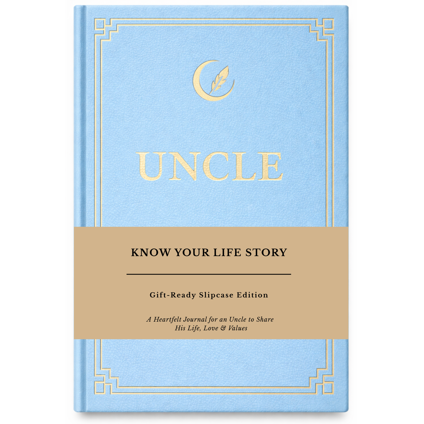 Uncle's Life Story Journal Hardcover with Slipcase