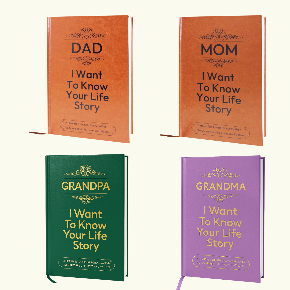 4pcs I want to Know Your Life Story Bundle