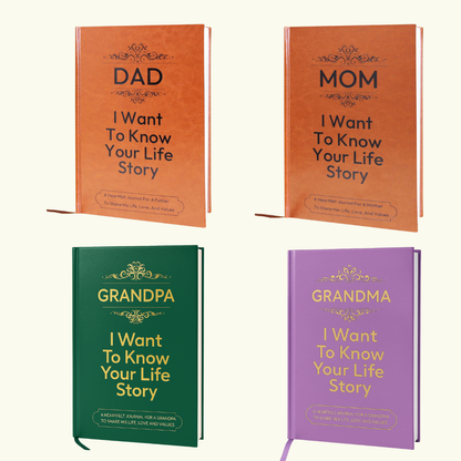 4pcs I want to Know Your Life Story Bundle