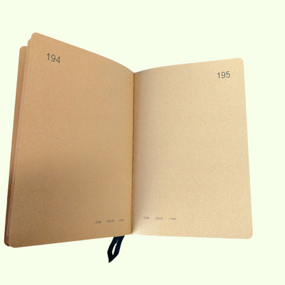 365 days floral journal for writing down reflections and personal growth