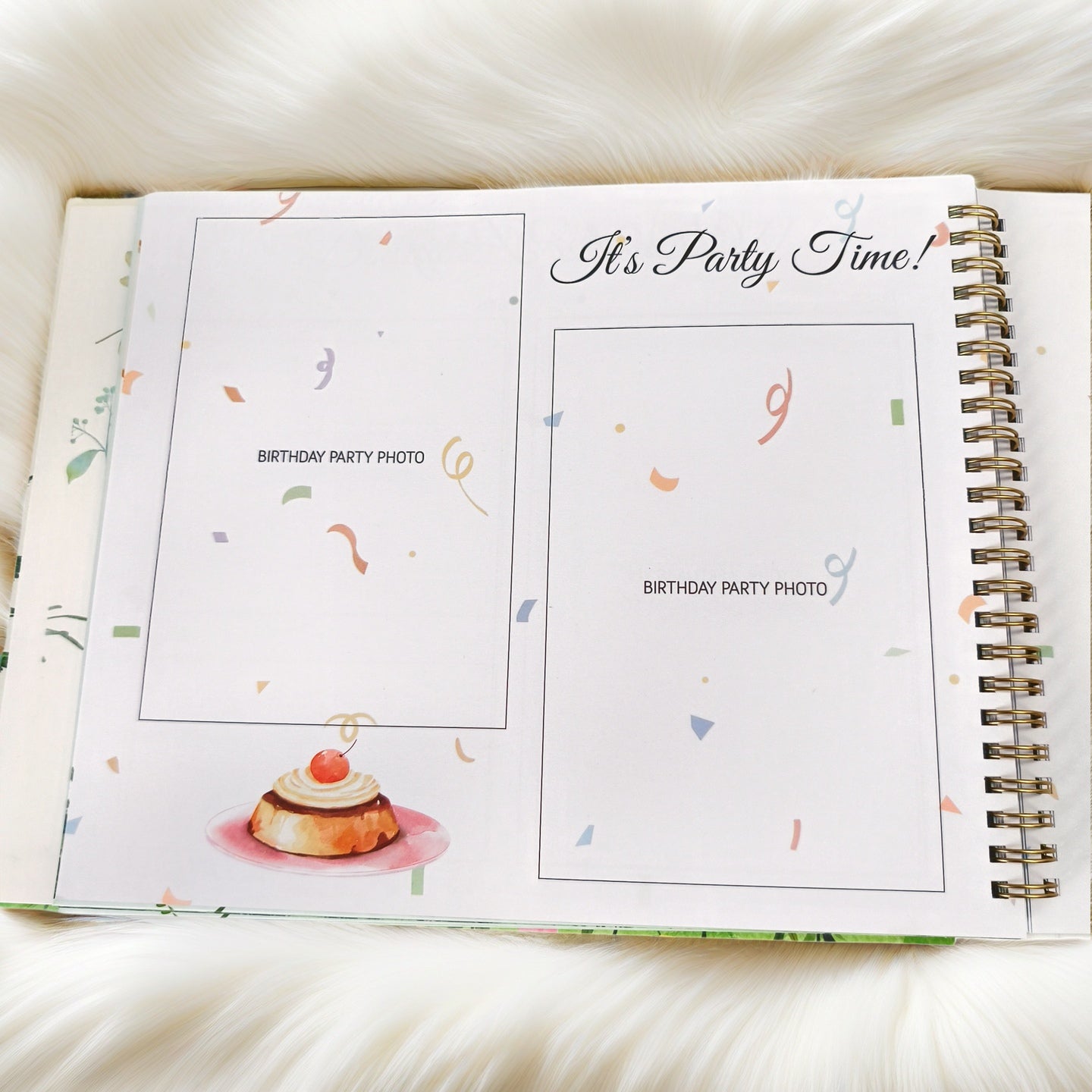 elegant baby book for capturing your child's first five years of memories