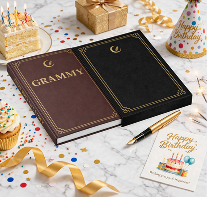 Grammy's Life Story Journal Hardcover with Slipcase