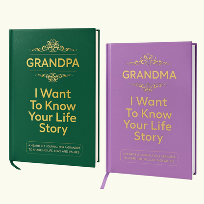 guided memory journal for grandparents