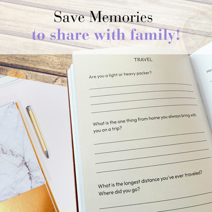 Grandma I Want to Know Your Life Story Journal Hardcover, Guided Memory Book for Grandma, Mothers Day Birthday Christmas Keepsake Gift