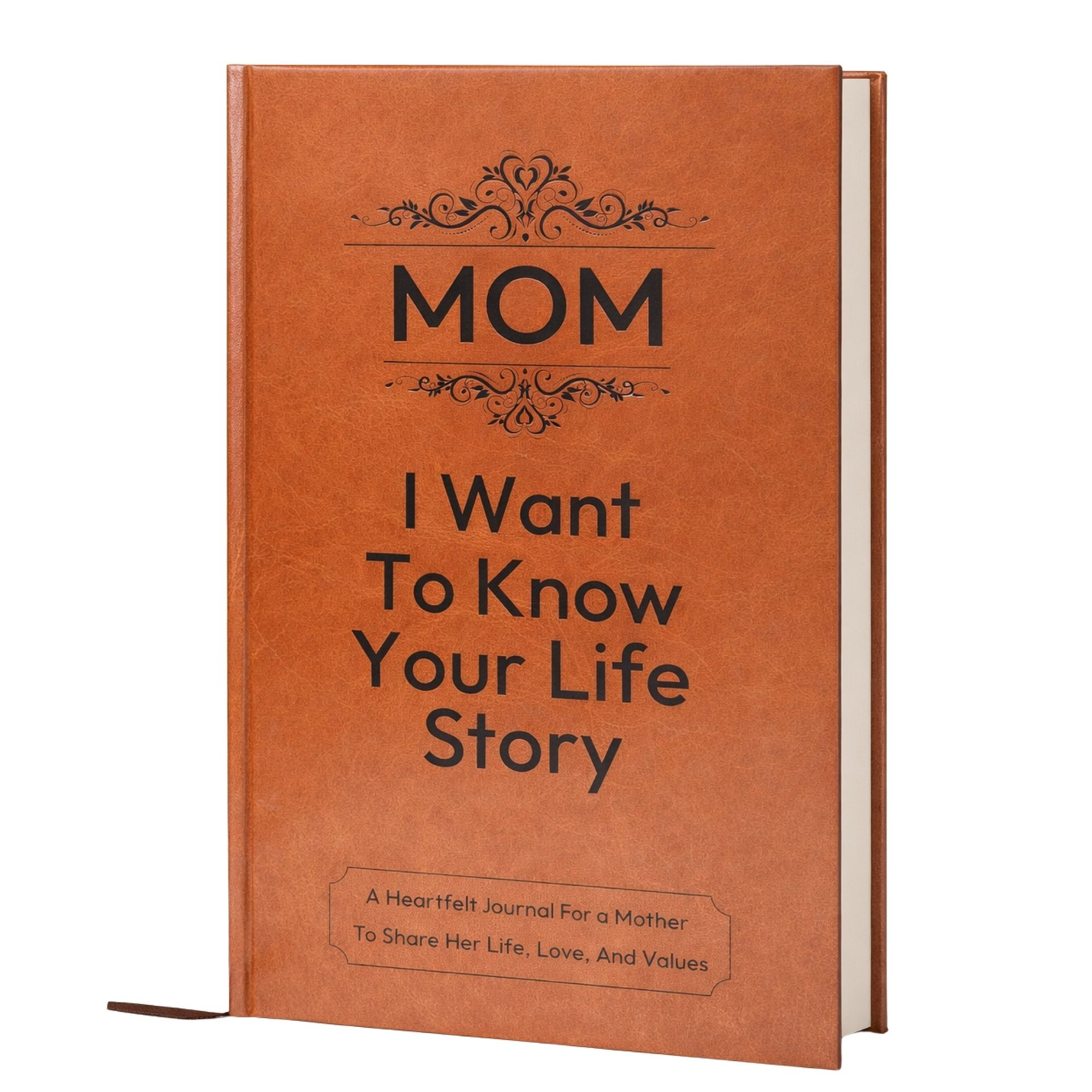 Mom I Want to Know Your Life Story Journal Hardcover, Guided Memory Book for Mom, Mothers Day Birthday Christmas Keepsake Gift