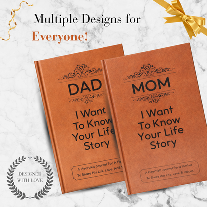Dad/Mom I want to Know Your Life Story Bundle
