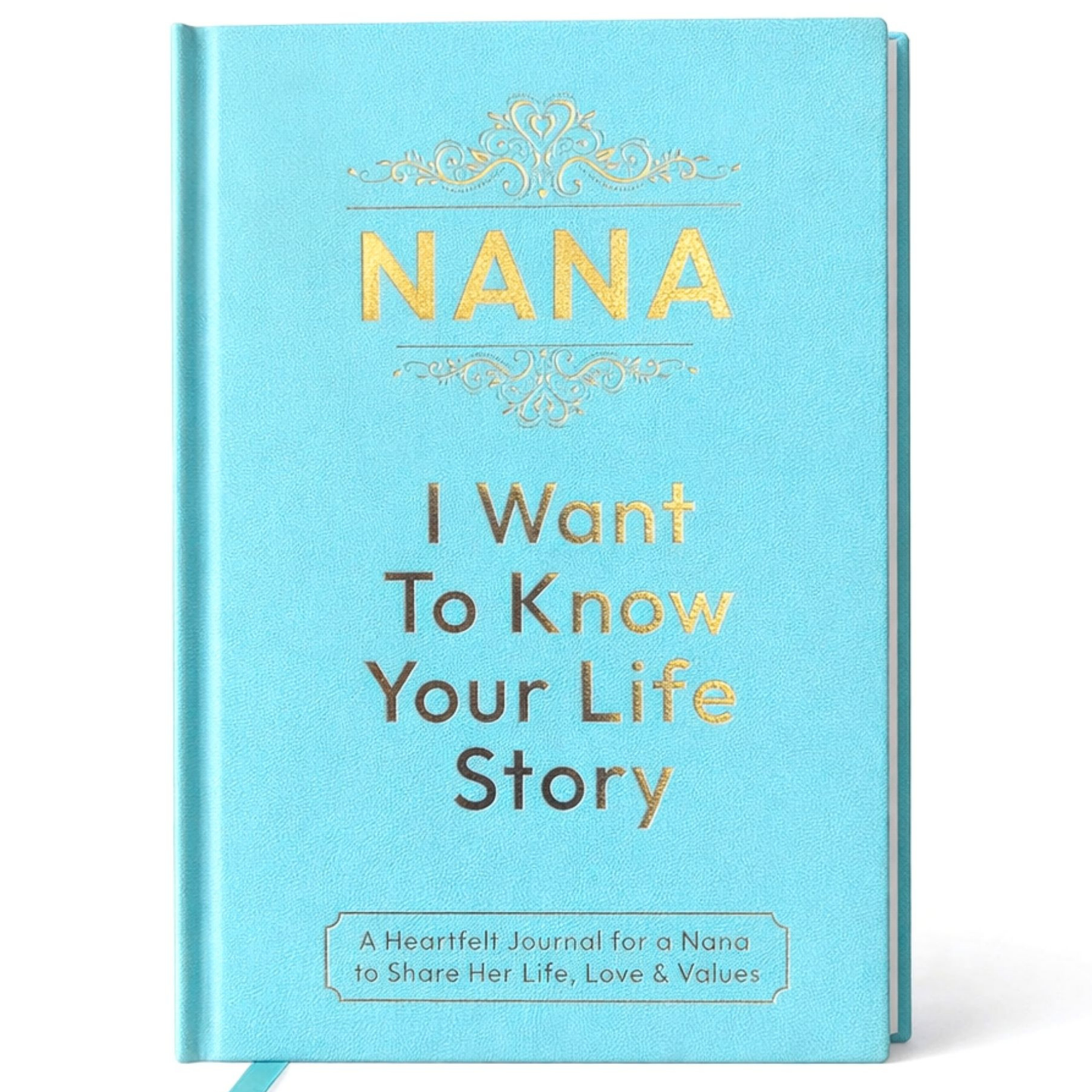 Nana I Want to Know Your Life Story Journal Hardcover, Guided Memory Book for Nana, Mothers Day Birthday Christmas Keepsake Gift