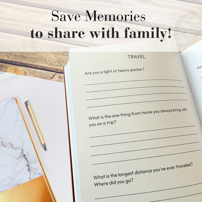 Papa I Want to Know Your Life Story Journal Hardcover, Guided Memory Book for Papa, Fathers Day Birthday Christmas Keepsake Gift