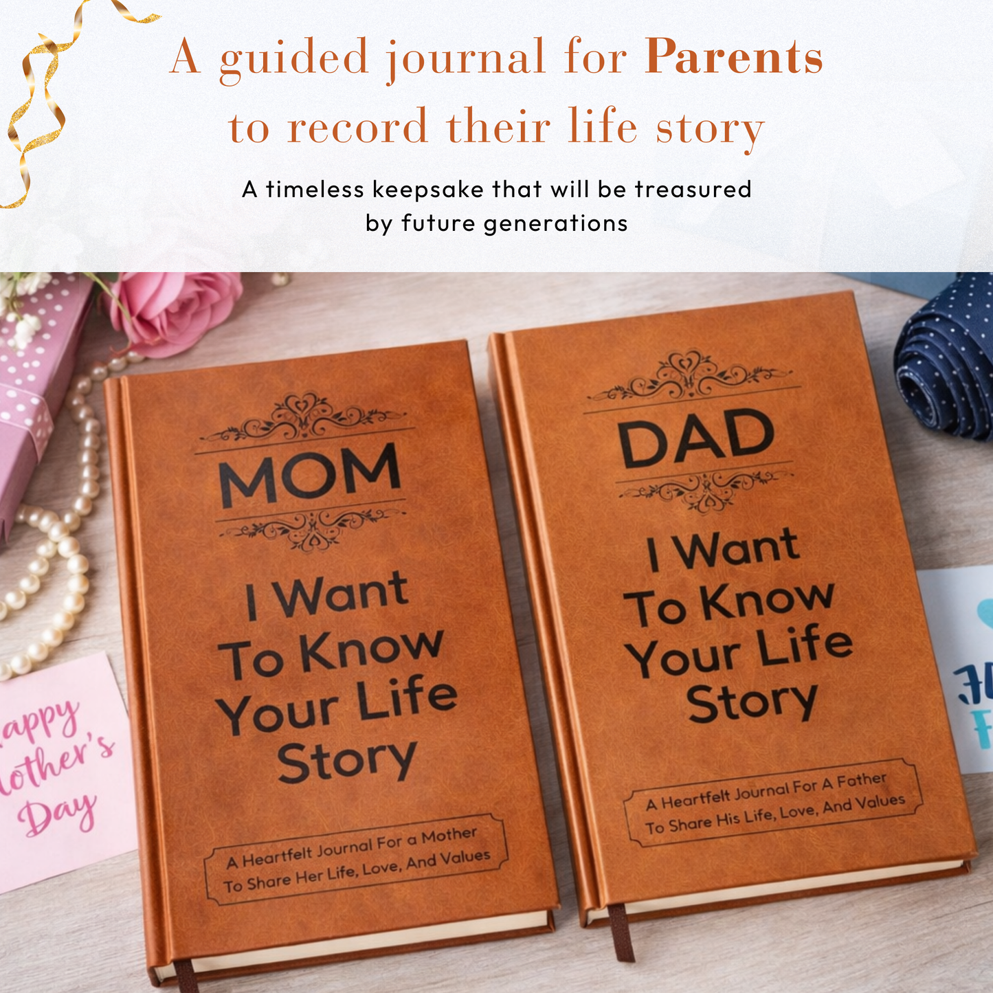 Dad/Mom I want to Know Your Life Story Bundle